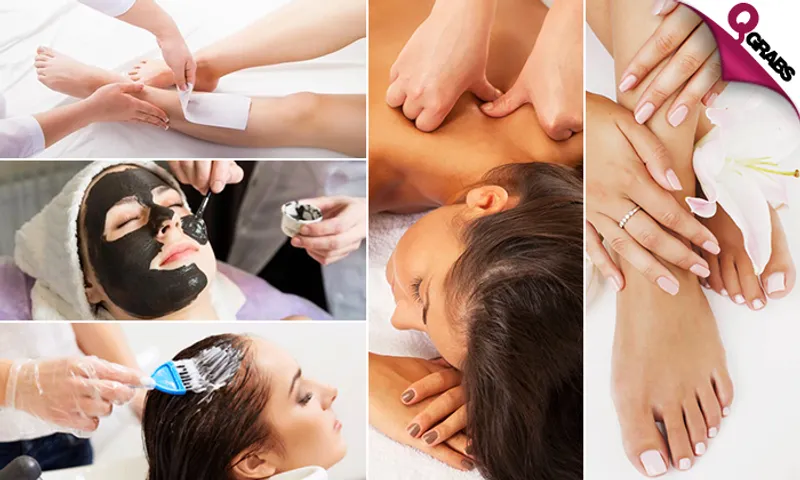 Killer Beauty Deal: Face Mask + Waxing + Massage + Mani-Pedi + Hair Treatment + Blow-dry!